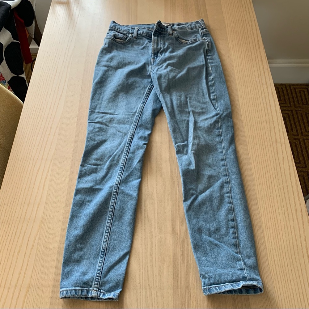 Everlane high rise skinny ankle jean